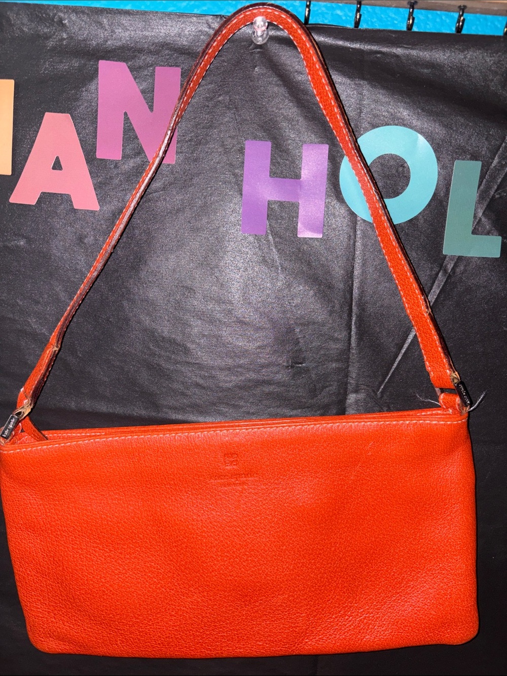 Kate Spade Made in Italy Pouchette Orange